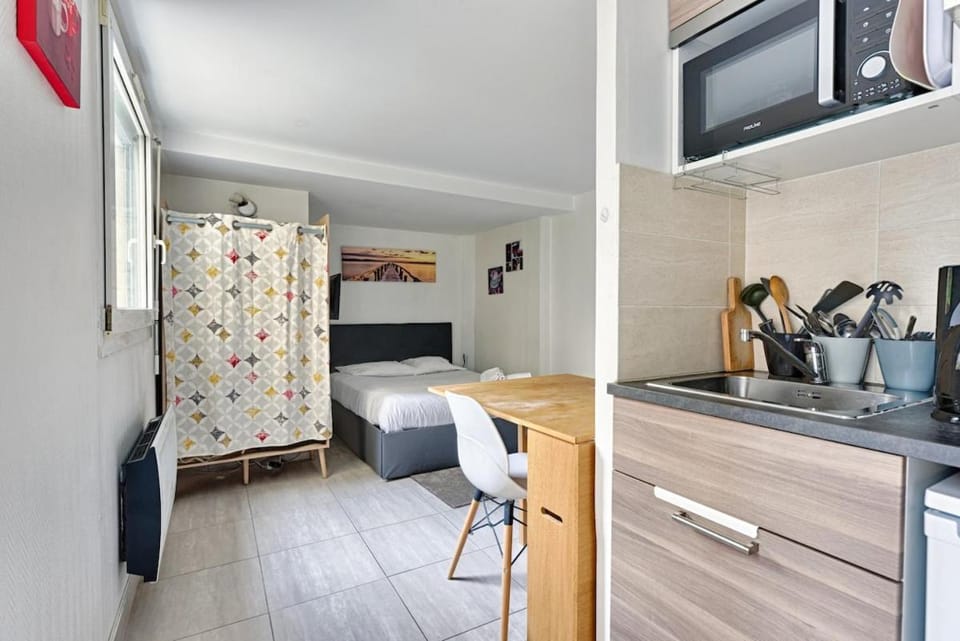 WeHost - Baraban - Studio avec terrasse Lyon Part-Dieu Apartment in Villeurbanne