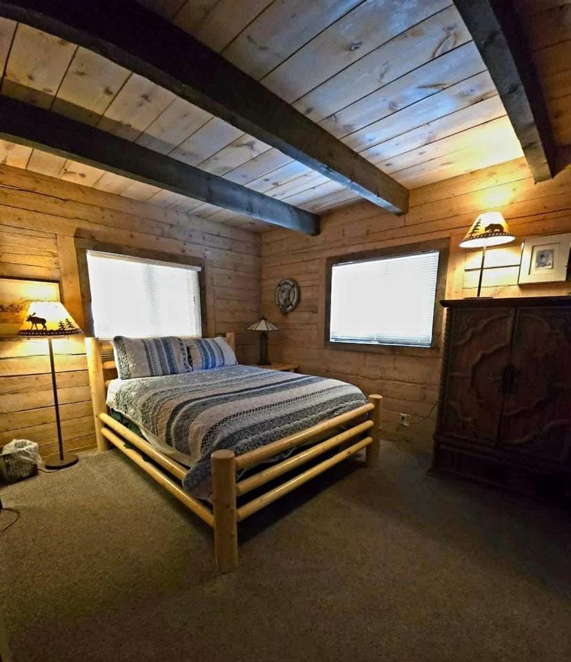 Handcrafted Cozy Cabin Retreat with Scenic Mountain Views in McCall, Idaho Cabin in McCall