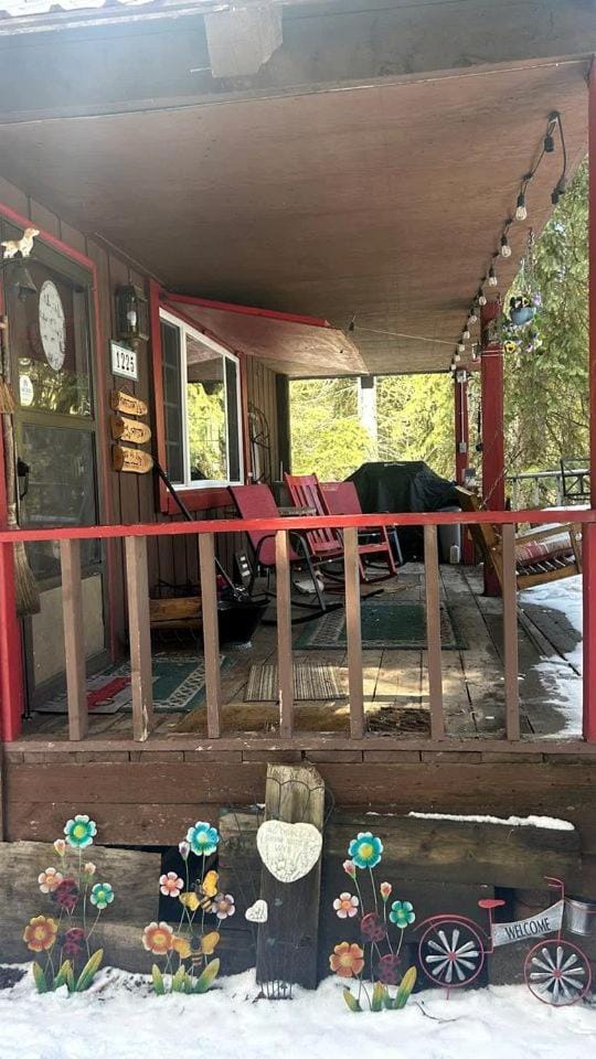 Peaceful Creekside Cabin with Fire Pit & Scenic Deck in Cascade, Idaho Cabin in Valley County