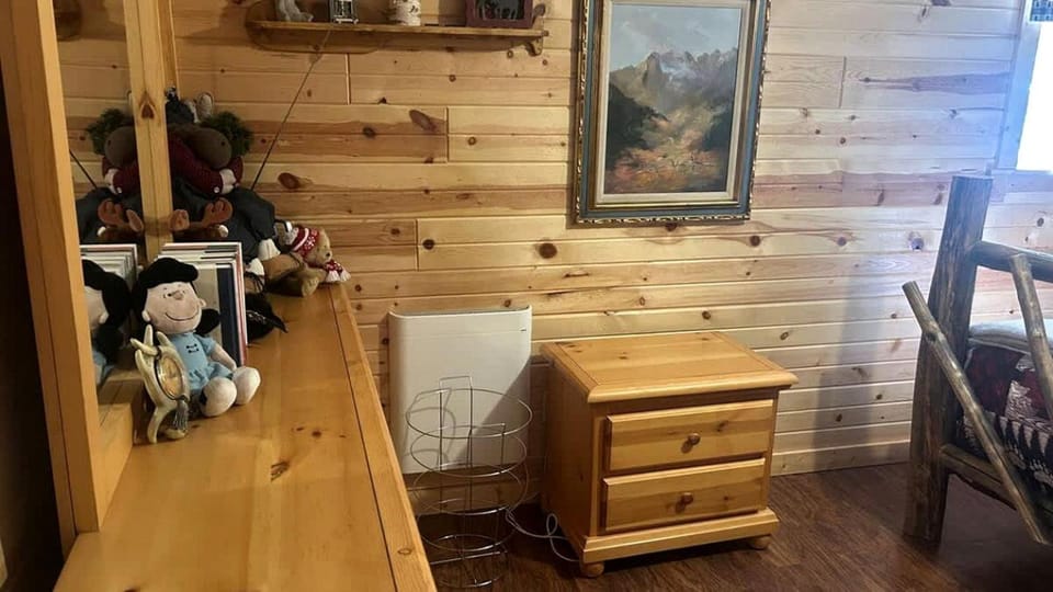 Peaceful Creekside Cabin with Fire Pit & Scenic Deck in Cascade, Idaho Cabin in Valley County