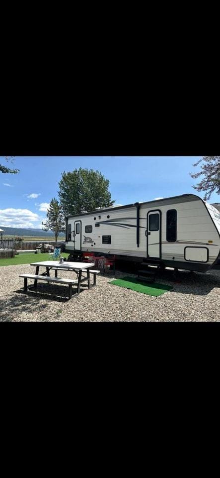 Pet-Friendly Riverfront Getaway with Outdoor Entertaining & Bonus Camper in Cascade, Idaho House in Cascade