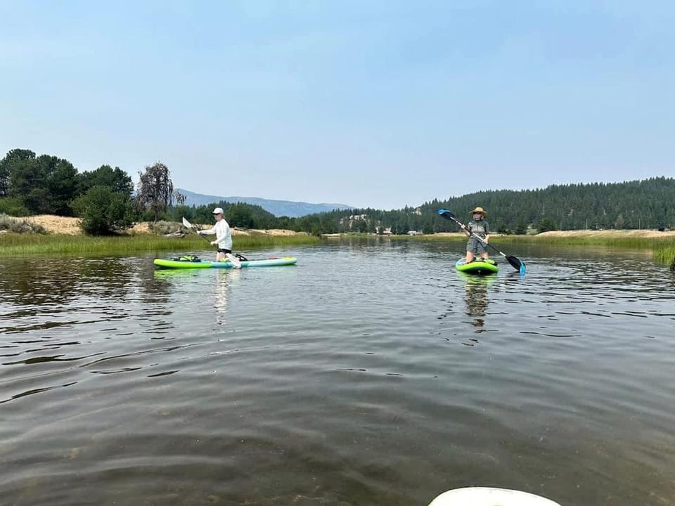 Pet-Friendly Riverfront Getaway with Outdoor Entertaining & Bonus Camper in Cascade, Idaho House in Cascade