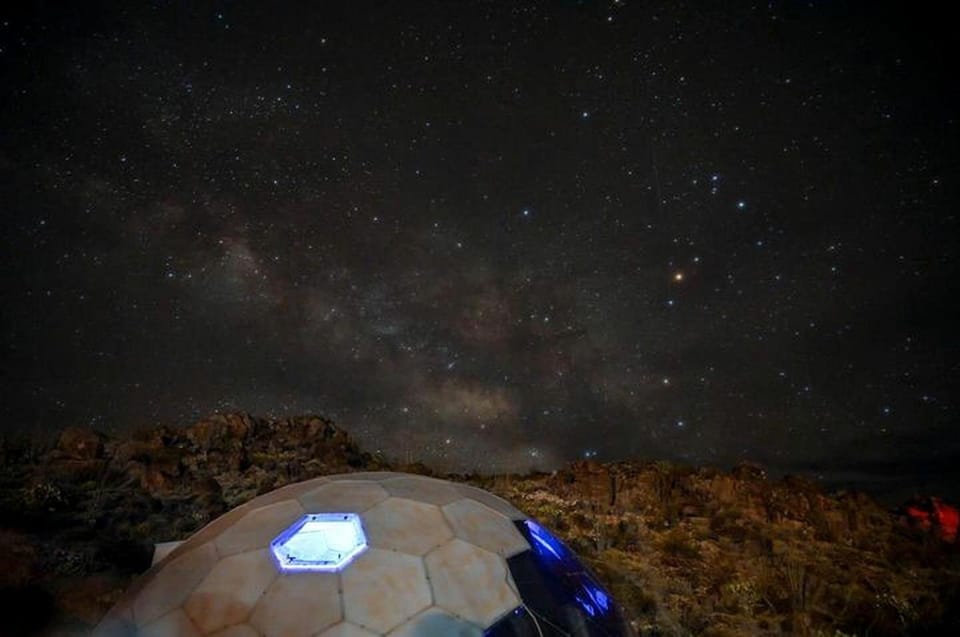 Amazing Secluded Dome in Terlingua, Texas Luxury tent in Big Bend National Park