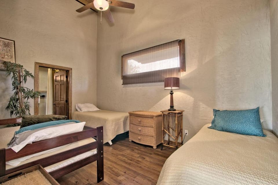 Unique Raised Bungalow Rental with Amazing Texas Hill Country Views in Bergheim, Texas House in Spring Branch
