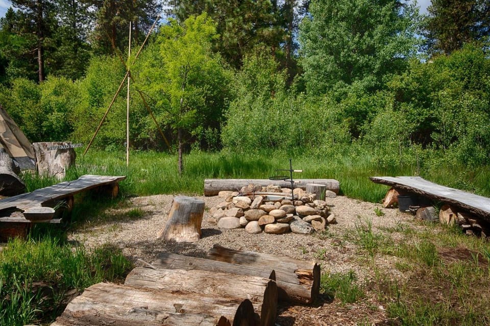 Teepees by the River, Garden Valley, Idaho Luxury tent in Salmon River
