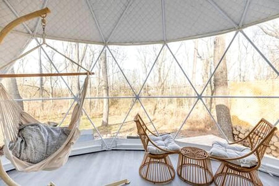 Breathtaking Dome with Spectacular Interior and Exterior in Leesburg, Virginia Luxury tent in Catoctin