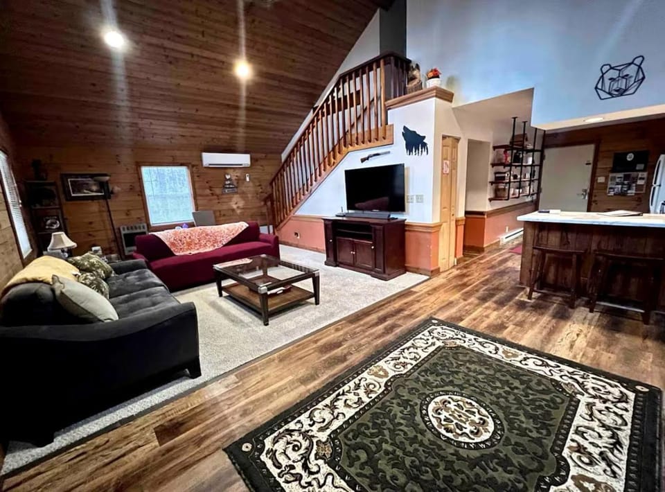 Cozy Forest Cabin Surrounded by Trees near Stone Mountain State Park, North Carolina Cabin in North Carolina