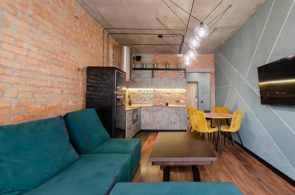 TV and multimedia, Kitchen or kitchenette, Seating area, Dining area