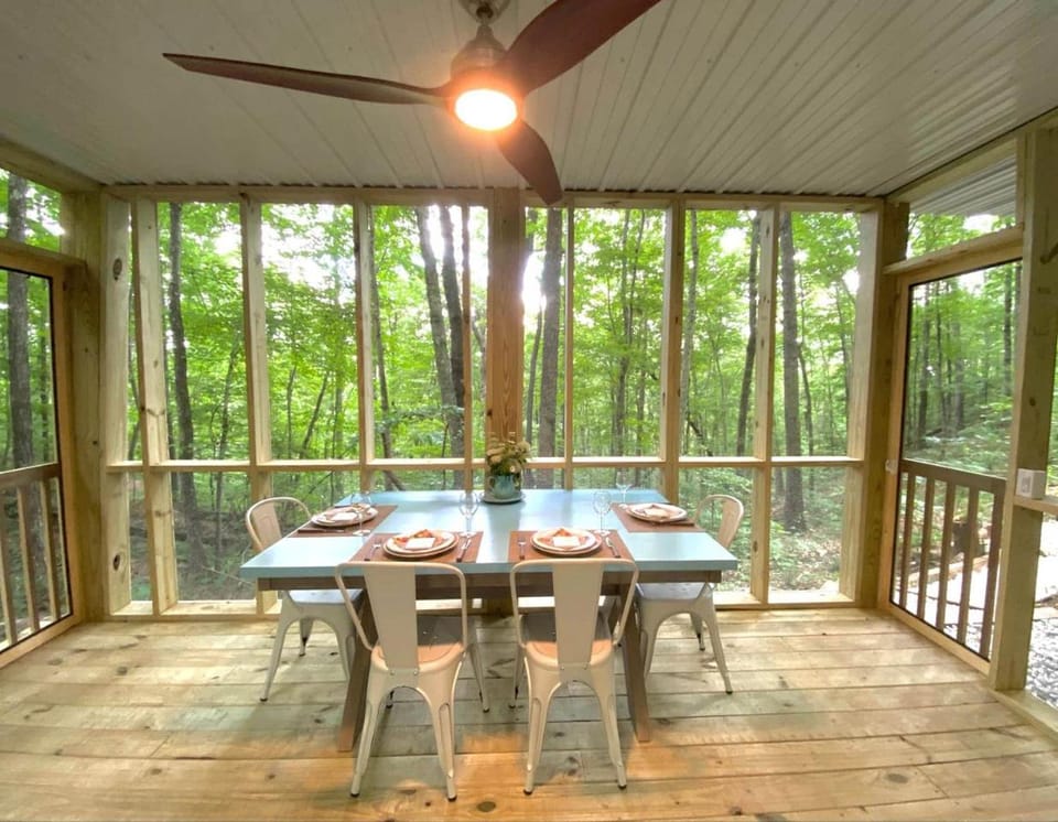 Glamping at Paradise Point in Signal Mountain, TN Luxury tent in Chattanooga