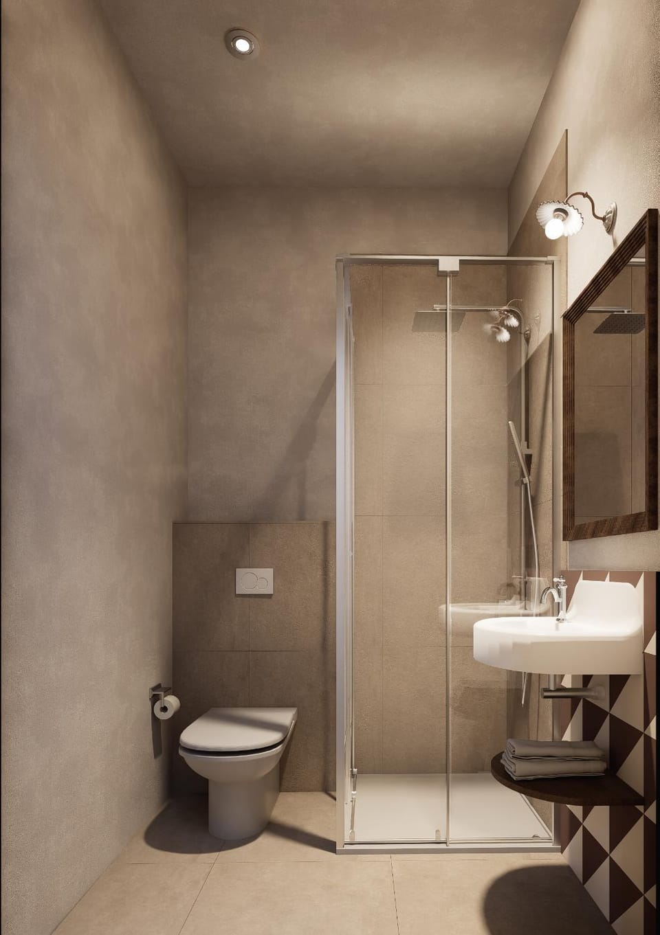 Shower, Toilet, Bathroom, towels