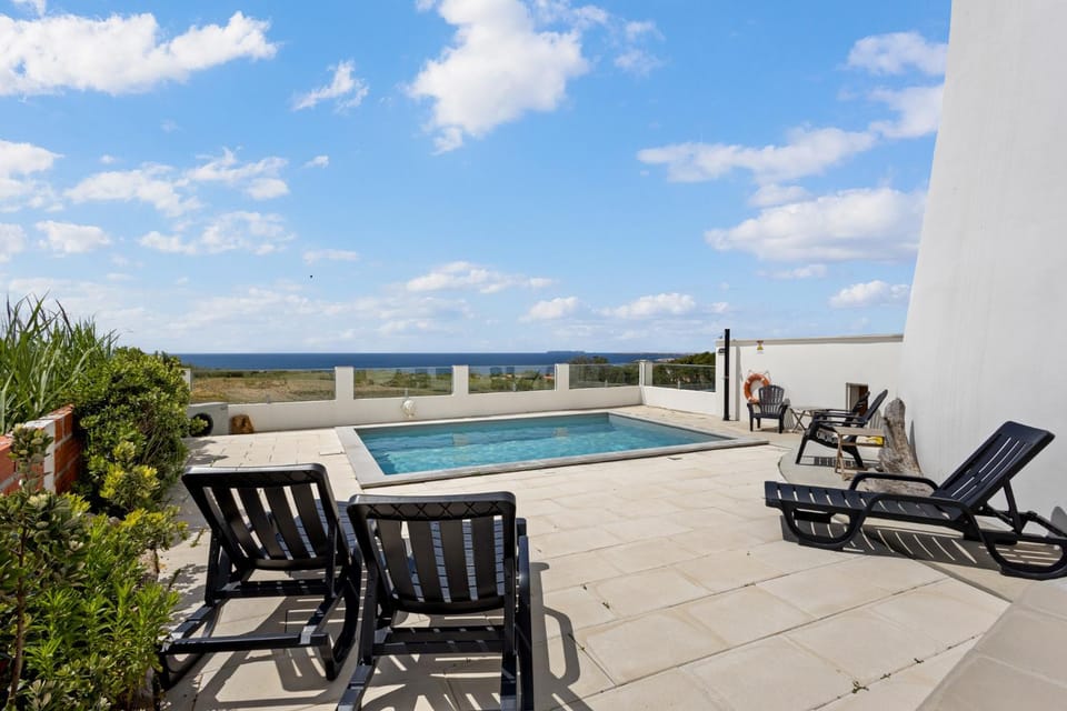 Natural landscape, View (from property/room), Pool view, Sea view