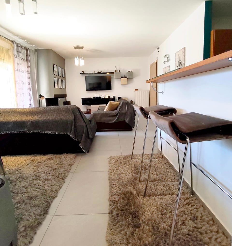 Glass Balcony Airport Apartment in Decentralized Administration of Attica