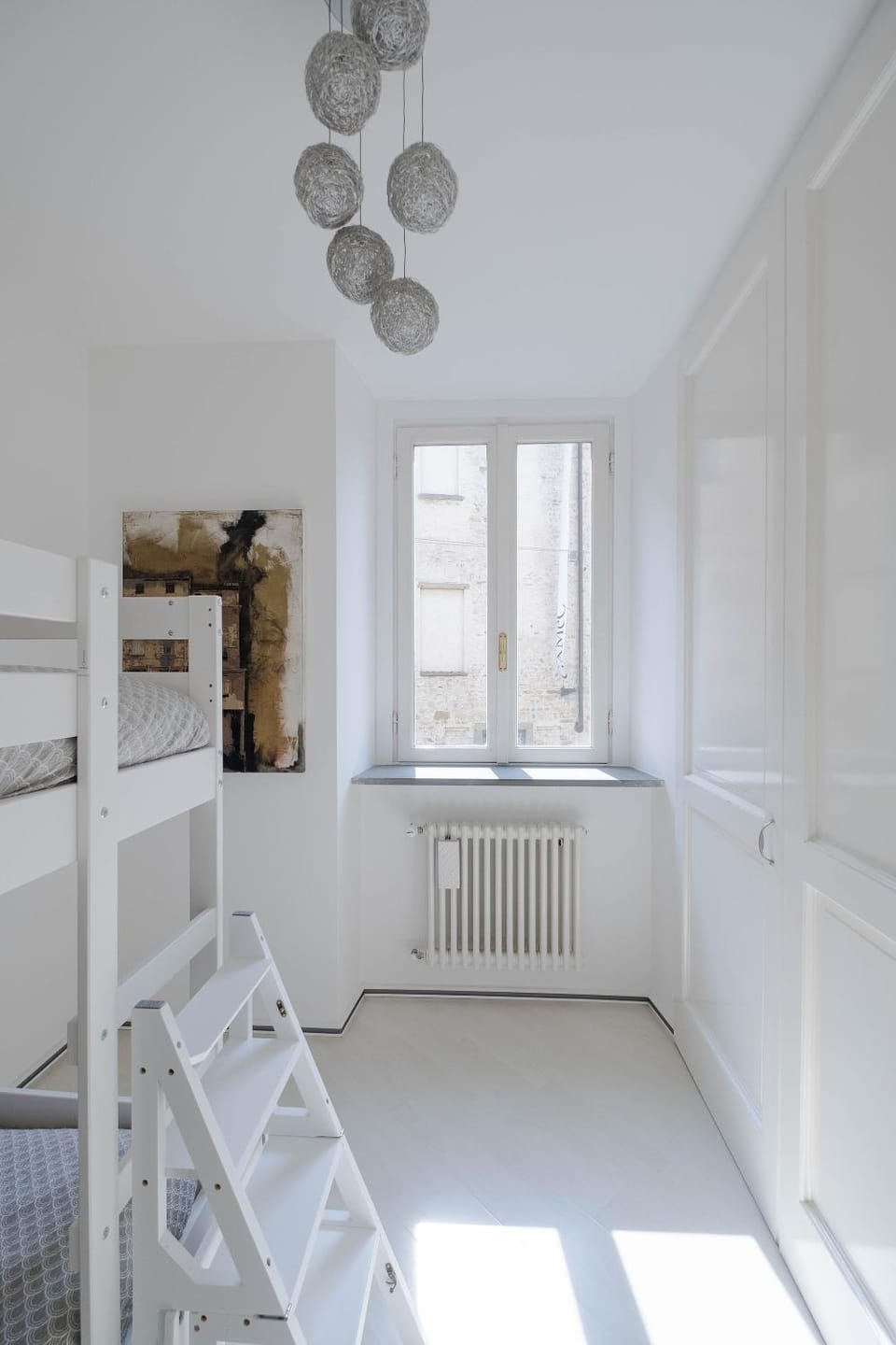 Photo of the whole room, bunk bed