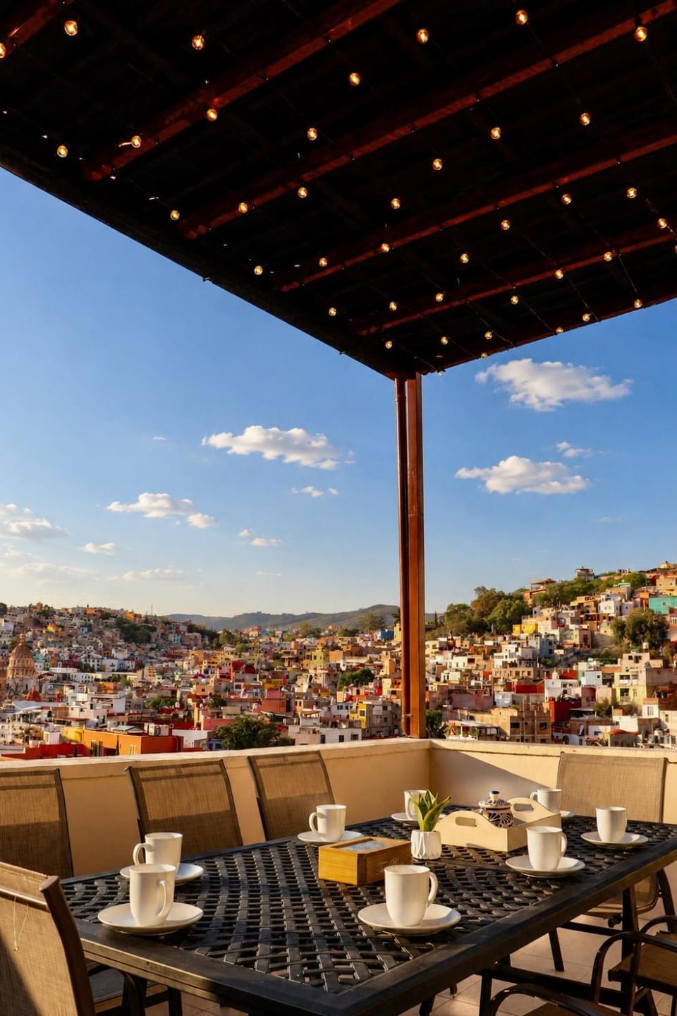 View (from property/room), Balcony/Terrace, City view