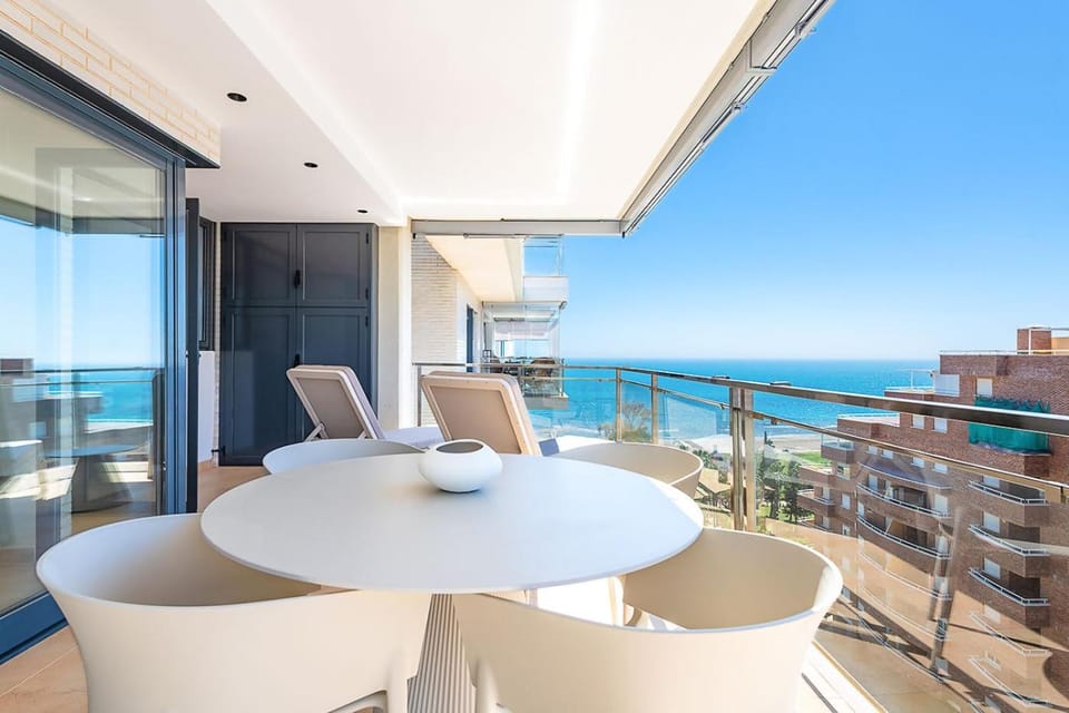 View (from property/room), Balcony/Terrace, Sea view