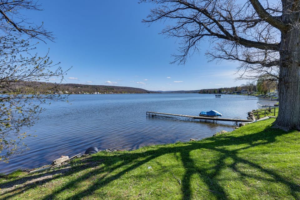 Dog-Friendly Home w/ Dock & Views on Waneta Lake! House in Keuka Lake