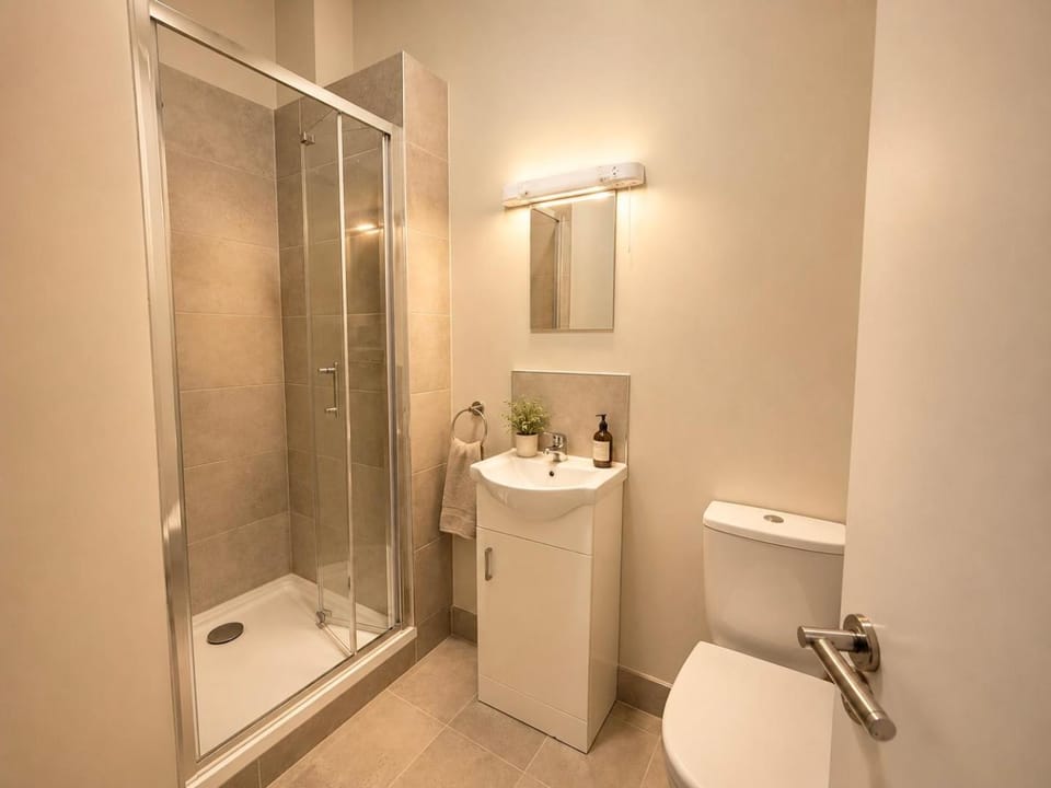 Shower, Toilet, Bathroom, towels