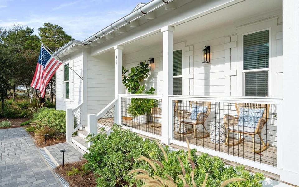 Property building, Patio