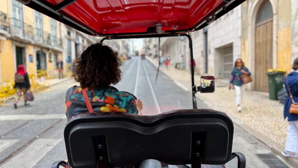 TUK me in Lisboa Docked boat in Lisbon