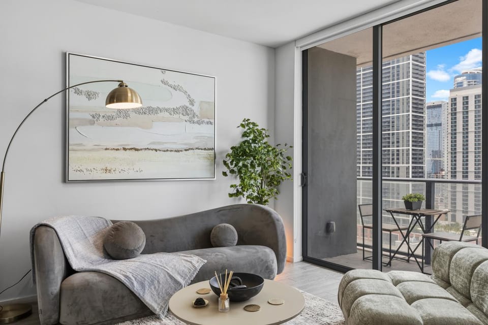 The Biscayne Luxury Waterfront Escape, Downtown Miami Apartment in Miami