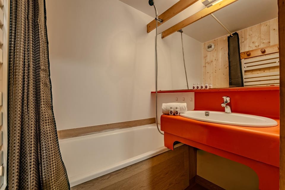 Spacious Slope front Ski-In and ski Out Apartment in Les Allues