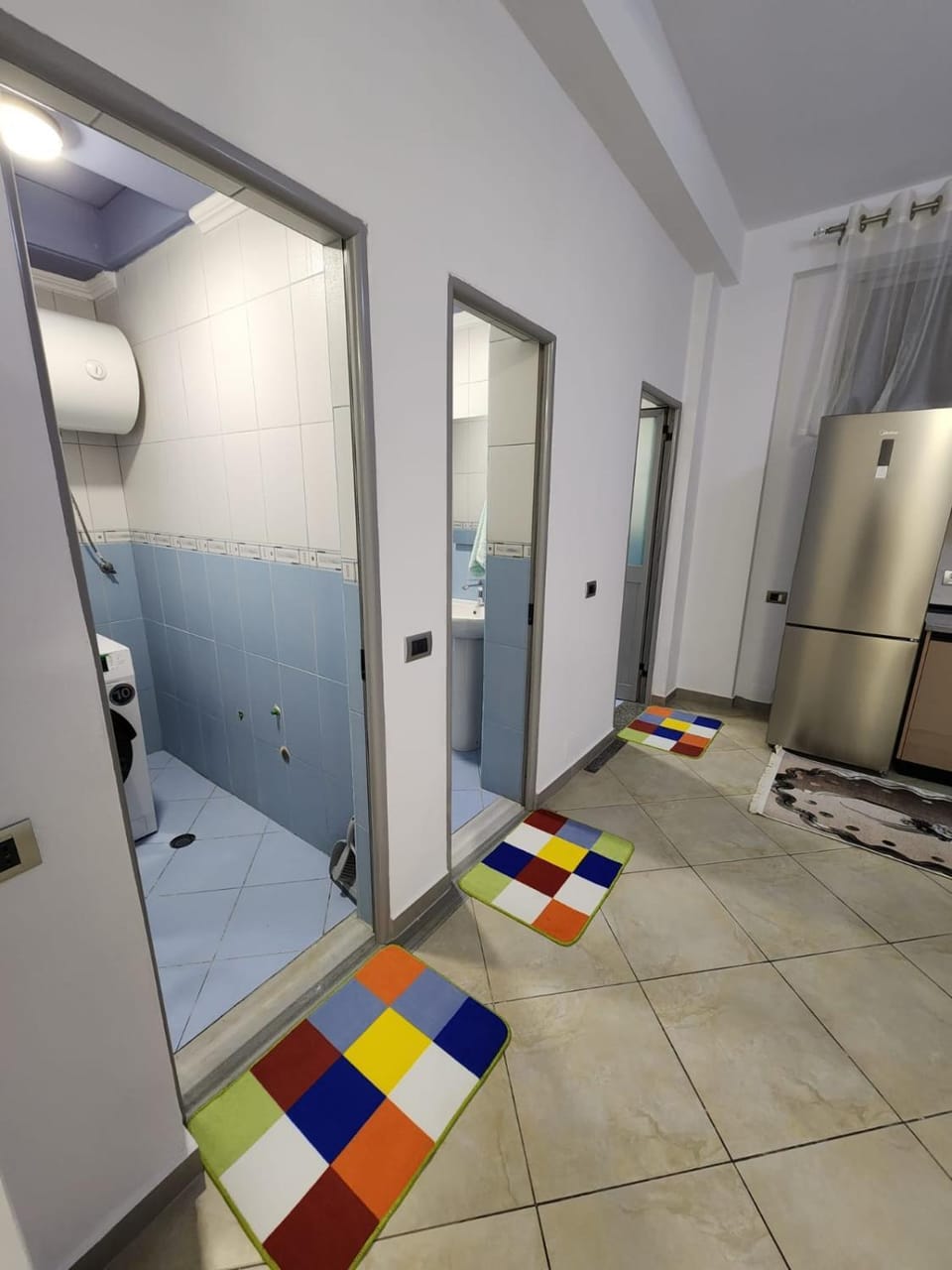 Shower, Toilet, Bathroom, washing machine