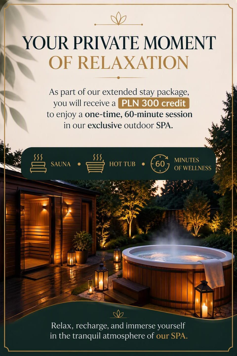 Hot Tub, Sauna, Spa and wellness centre/facilities, Spa and wellness centre/facilities