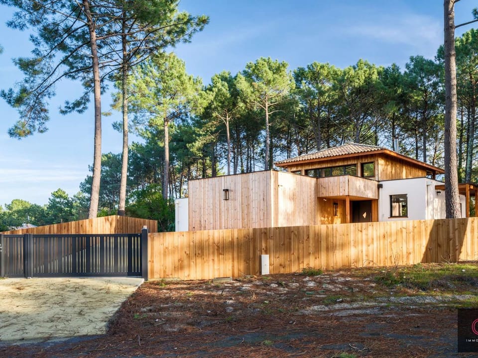 Villa PMR piscine et clim - 8/10 pers. - FR-1-877-9 Villa in Biscarrosse
