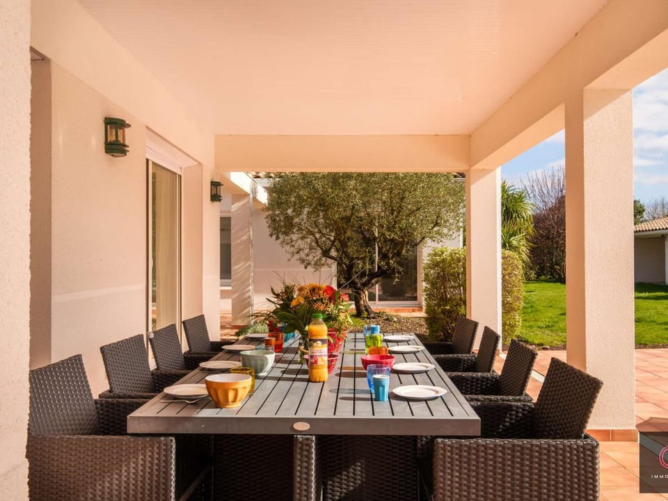 Villa contemporaine avec piscine - 8 pers. - FR-1-877-24 Villa in Sanguinet