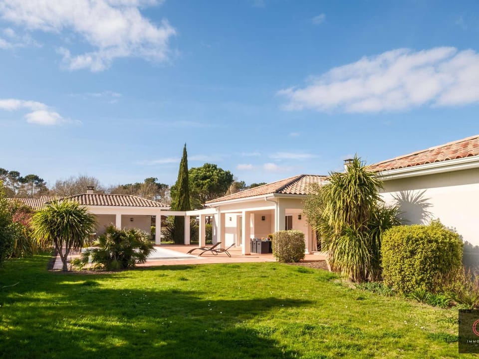 Villa contemporaine avec piscine - 8 pers. - FR-1-877-24 Villa in Sanguinet