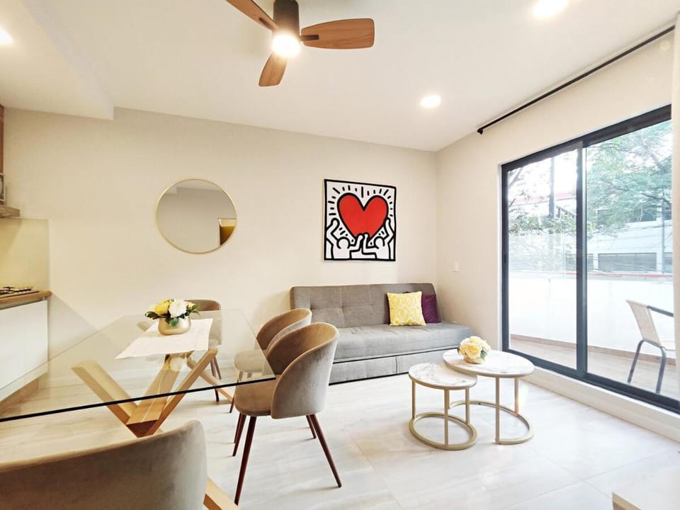 Conchita 3 MaiaHome Condesa Boutique King Bed Apartment in Mexico City