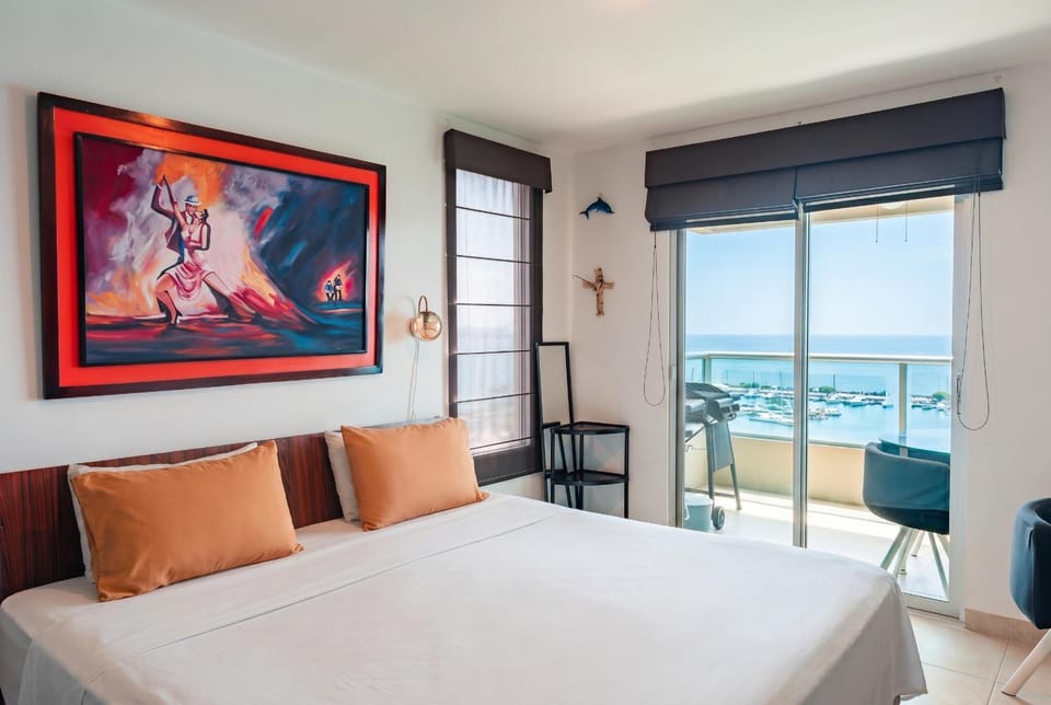 Departamento con vista al mar, piscina, jacuzzi y área BBQ Apartment in Ecuador