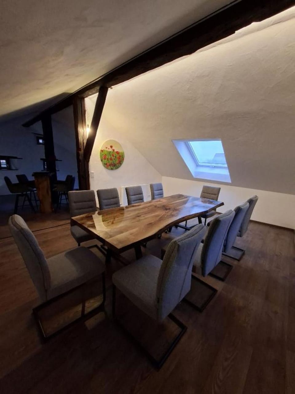 Living room, Seating area, Dining area