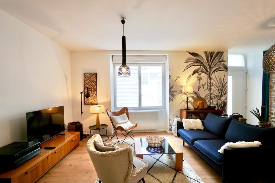 Retro Chic - Hyper centre Apartment in Concarneau