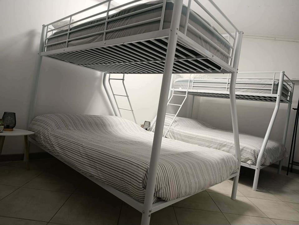 Bed, Photo of the whole room, Bedroom, bunk bed