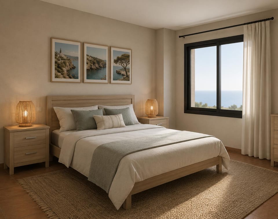 Casa Agua - Sea View, Pool, Air Conditioning & WiFi 1Gb Apartment in Roquetas de Mar