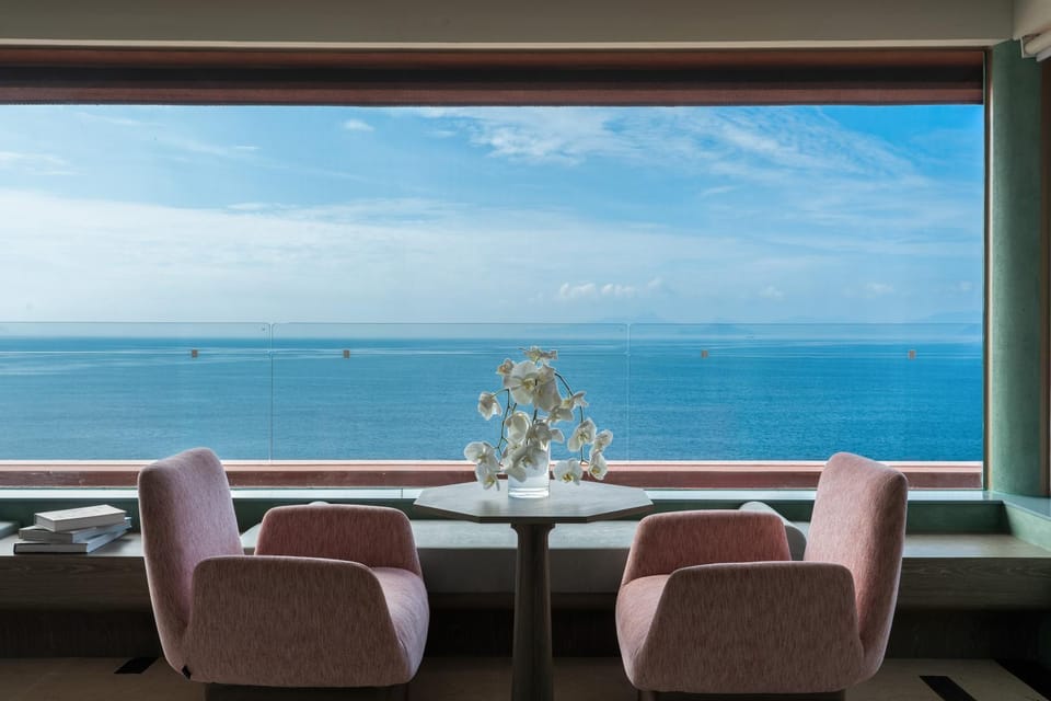 Day, View (from property/room), Seating area, On site, Sea view