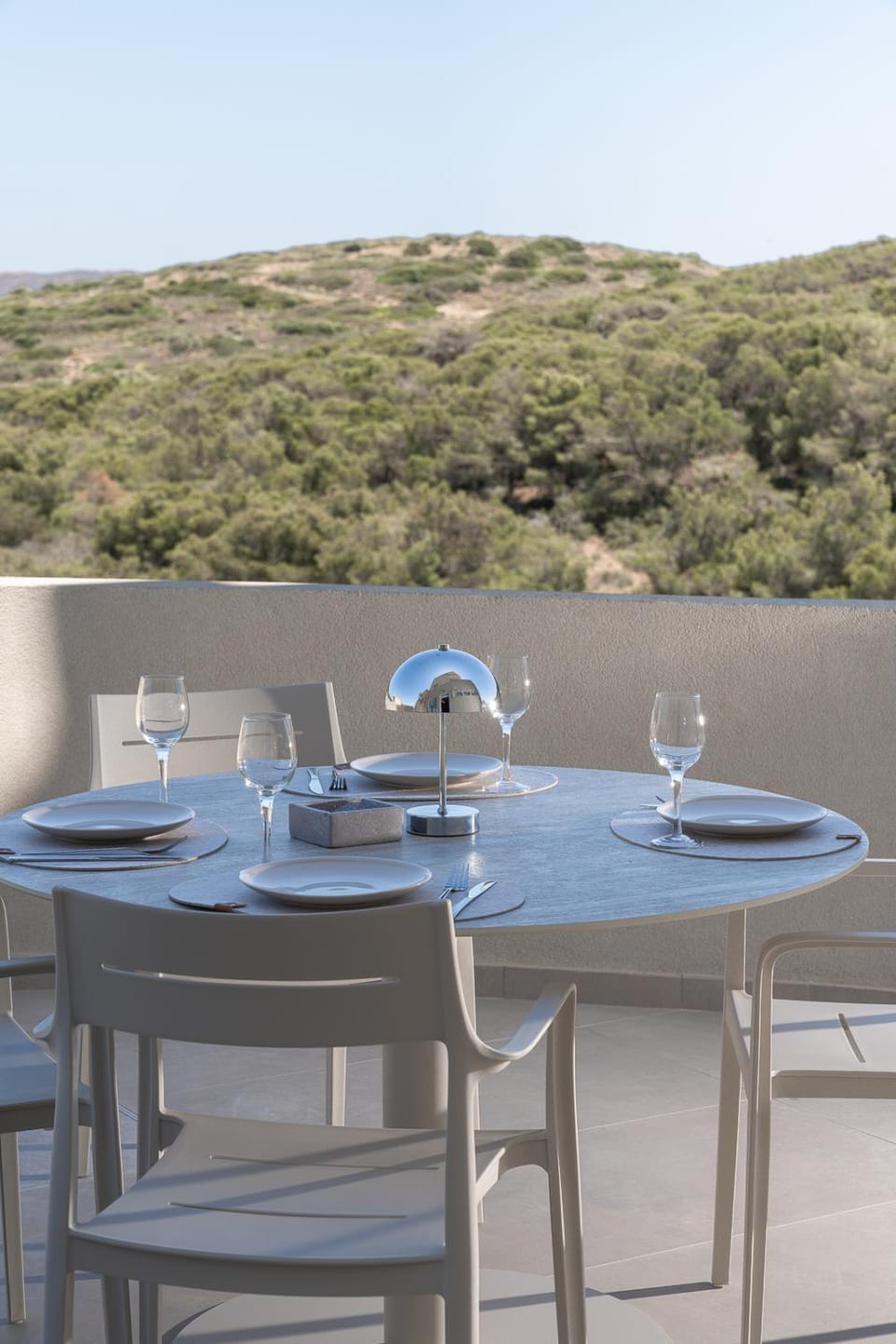 Natural landscape, Dining area, Mountain view