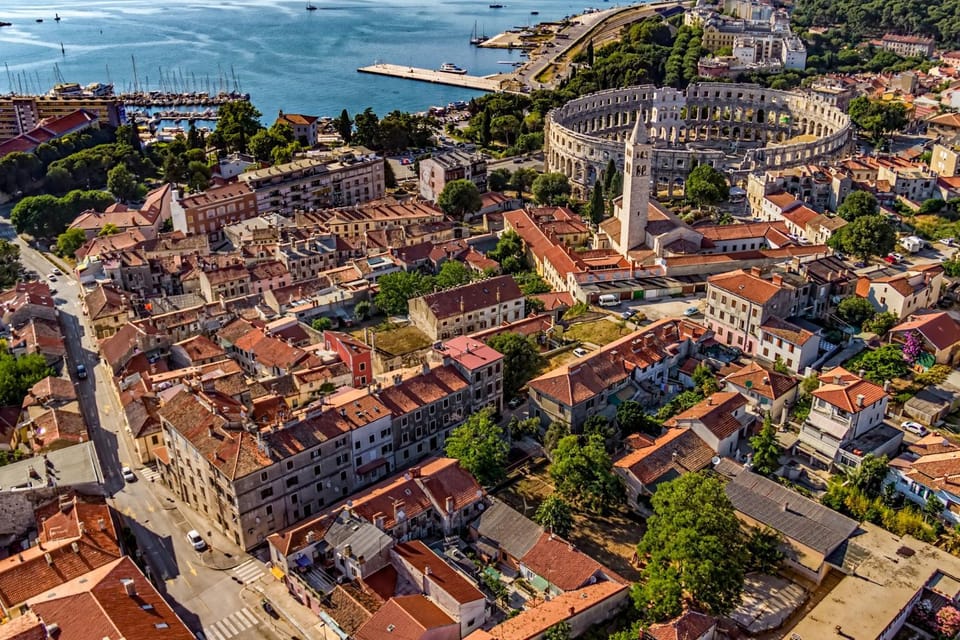 Natural landscape, Bird's eye view, Summer, Sea view