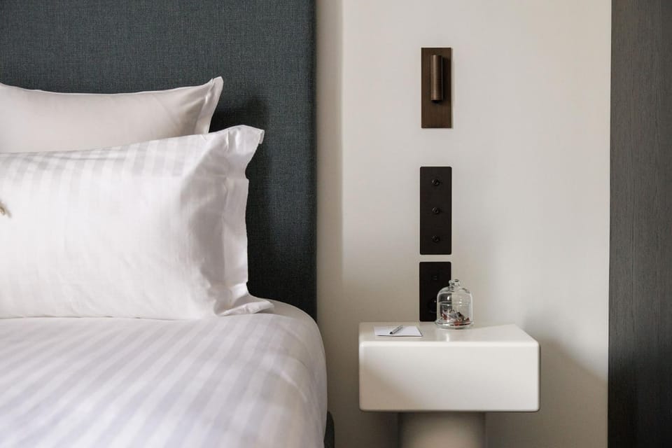 Bed, Decorative detail, Bedroom