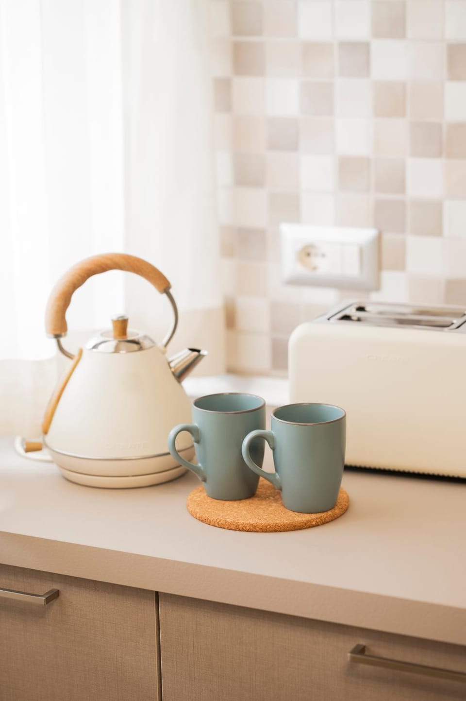 Coffee/tea facilities, Kitchen or kitchenette, toaster