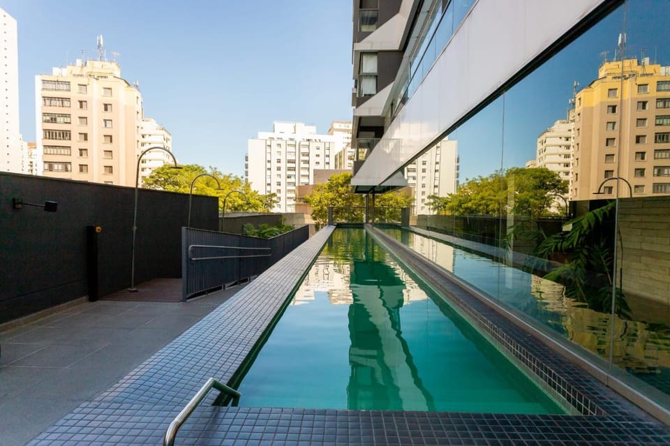 Studio 1215 Moderno na Oscar Freire Próximo ao Metro-ed possui maleiro Apartment in Sao Paulo City