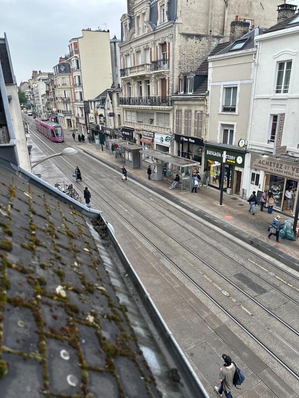 Bird's eye view, City view, Street view