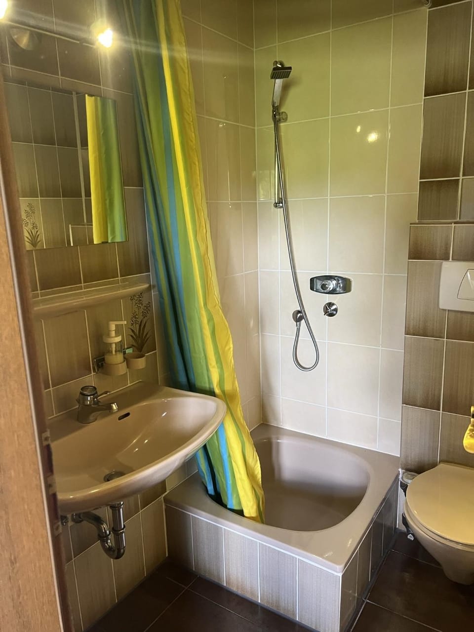 Bathroom, Living room