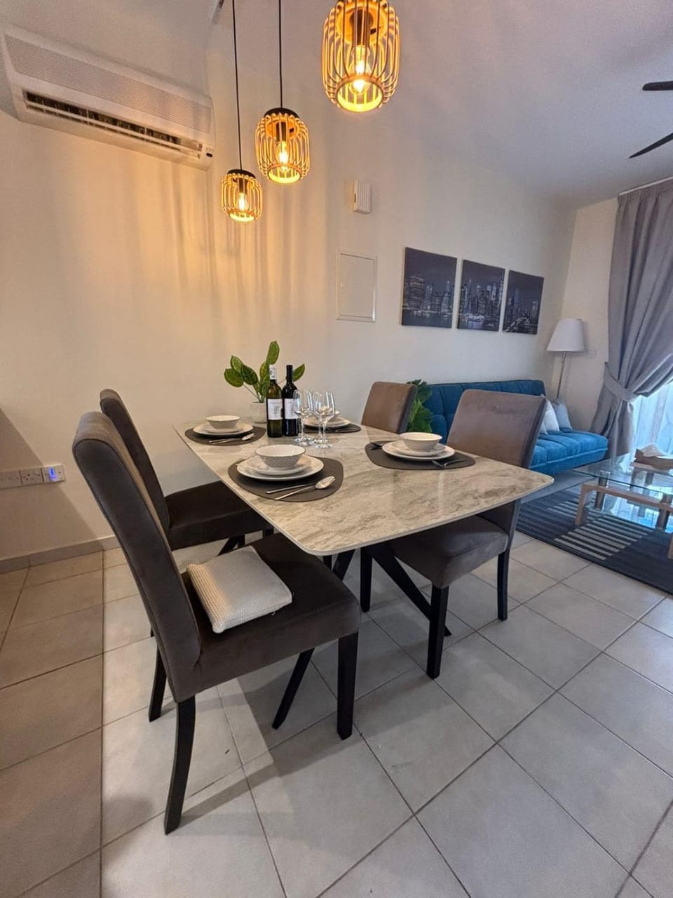 Dining area