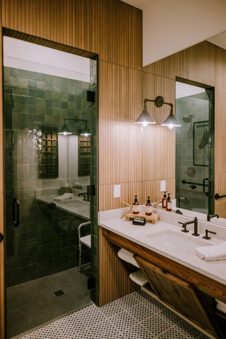 Shower, Bathroom, towels, acessibility