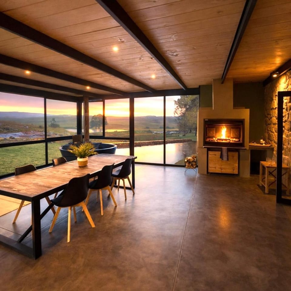Riverside Villa Fly Fishing Wood-Fired Hot Tub Villa in South Africa