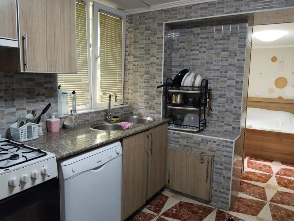 dishwasher, oven, stove, kitchen