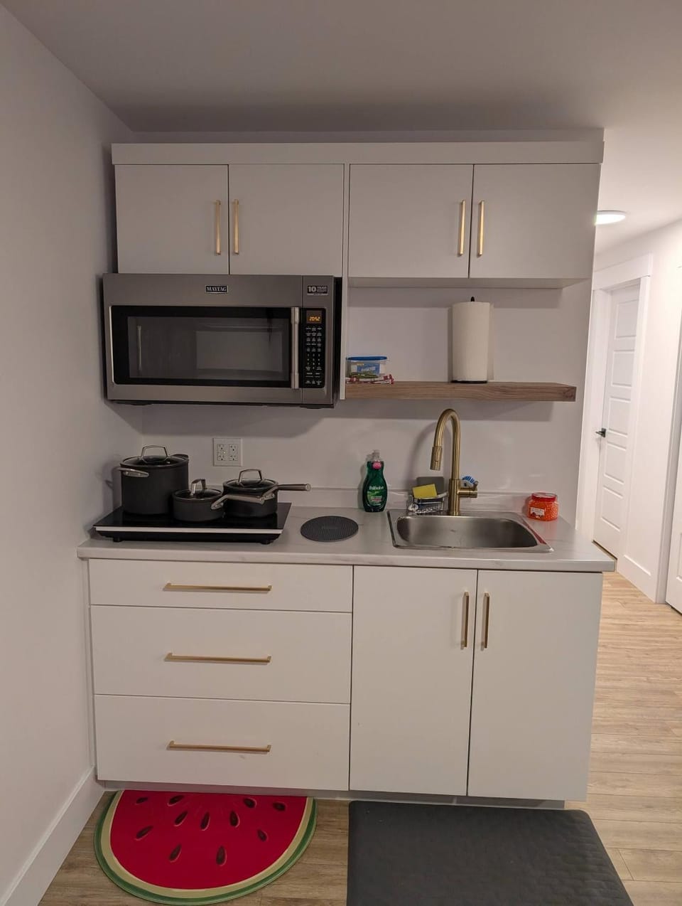 microwave, oven, kitchen