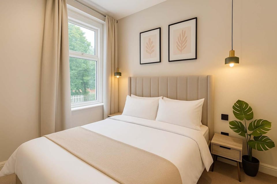 City Center 2BR Retreat for 4 with Free Parking Apartment in Cardiff